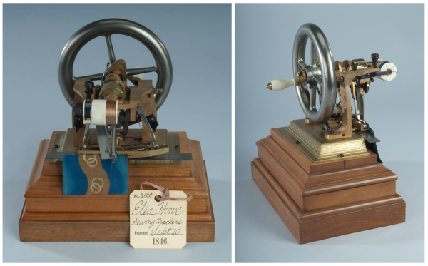 Прототип швейной машинки хранится в Смитсоновском институте. Хотя машина Хоу во многом повторяла конструкцию Ханта, в ней впервые применялся механизм регулировки длины стежка и автоматической подачи материала. Частота могла достигать 300 стежков в минуту Прототип швейной машинки хранится в Смитсоновском институте. Хотя машина Хоу во многом повторяла конструкцию Ханта, в ней впервые применялся механизм регулировки длины стежка и автоматической подачи материала. Частота могла достигать 300 стежков в минуту