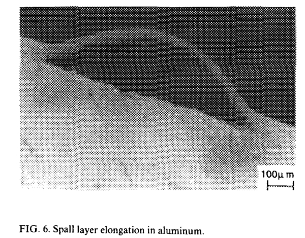 Тут она продолжает деформироваться.  
