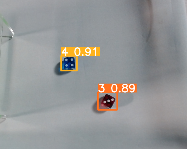 Рис. 5 Распознанные профессиональные игральные кости (1) Рис. 5 Распознанные профессиональные игральные кости (1)