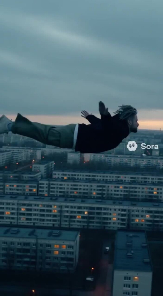 Все-таки отлипнуть от новой соц-сетки Sora сложно