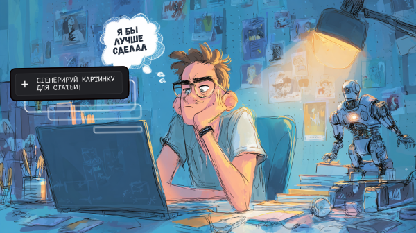 ИИ использую, но отношусь к нему как к конкуренту