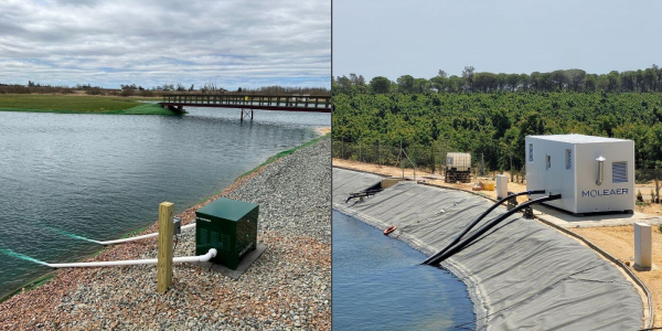 Ультразвуковые аэраторы Nanobubble от Molear для водоемов разных масштабов