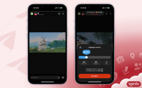 В бета-версии Telegram для iOS появилась функция прямых эфиров в разделе «Историй» 2 5fd2d048a2bb7a9dea92c48d36630855.png