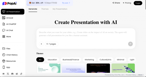 Popai interface Popai interface
