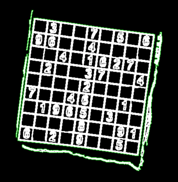 Применение классического компьютерного зрения для извлечения судоку 9 7f1fa34d7ffea1ff7177923e3e30aa17