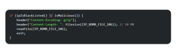 Zip-бомбы против агрессивных ИИ-краулеров