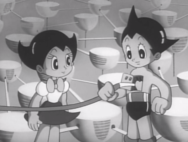 Астробой и Астрогёрл, первые герои-роботы в японской культуре