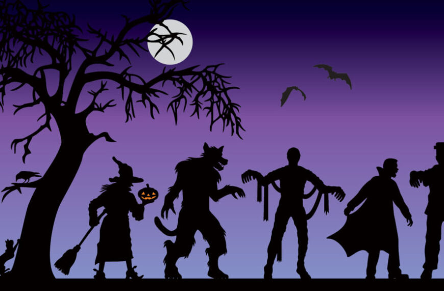 Давайте узнаем о созданиях Хэллоуина
