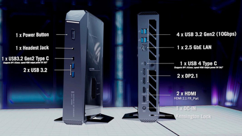 ASUS отказалась от маркировки "NUC" при запуске мини-ПК ROG GR70 на базе AMD