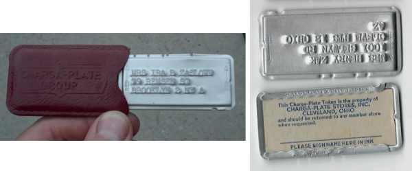 Рисунок 4. Charga-Plate – предшественница кредитной карты. Рисунок 4. Charga-Plate – предшественница кредитной карты.