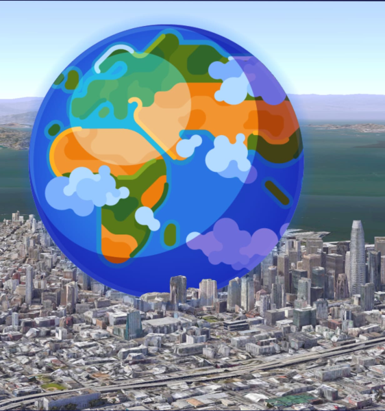 Увеличим Землю примерно до того размера, с которого мы начали всю эту историю с Наблюдаемой Вселенной: до 1 км в поперечнике. Увеличим Землю примерно до того размера, с которого мы начали всю эту историю с Наблюдаемой Вселенной: до 1 км в поперечнике.