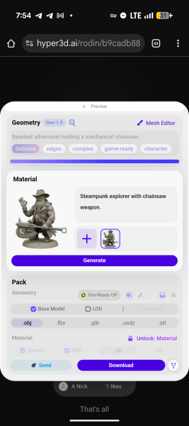 Вот что можно получить из генерации на бесплатной версии. Вот что можно получить из генерации на бесплатной версии.
