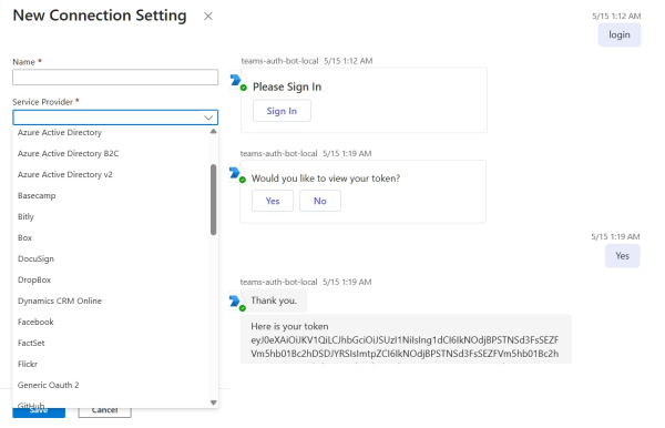 Разработка AI-ботов с .NET и Microsoft-экосистемой: от поддержки клиентов до агентного ИИ 2 Bot Framework Authentication Flow