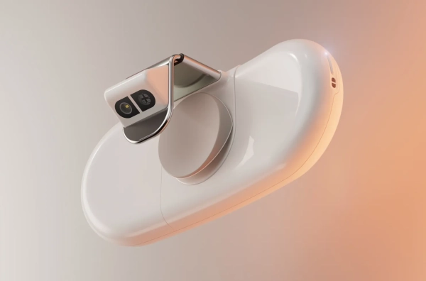 Фитнес-трекер Kohler Dekoda на градиентном фоне.