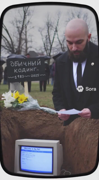 Все-таки отлипнуть от новой соц-сетки Sora сложно