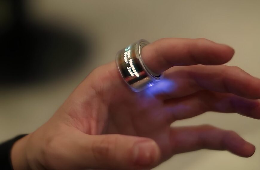 Дисплей на пальце: «умное» кольцо&hellip;