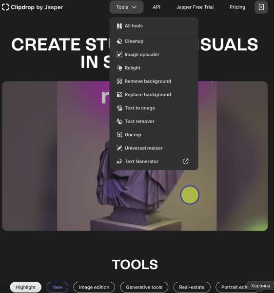 Clipdrop tools Clipdrop tools