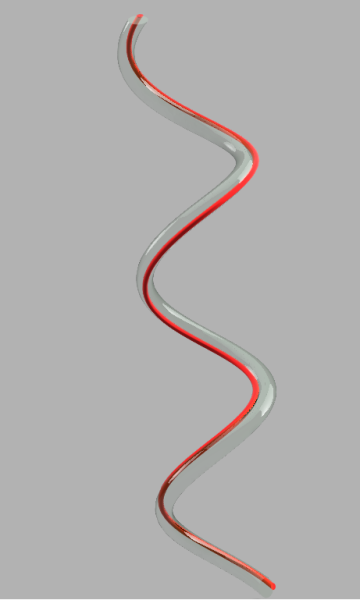 Геометрия энергии  которая порождает электрон.