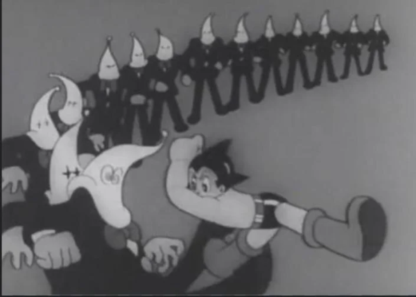 В числе прочих, от Астробоя доставалось и куклуксклановцам