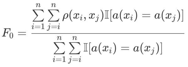 Среднее внутрикластерное расстояние Среднее внутрикластерное расстояние