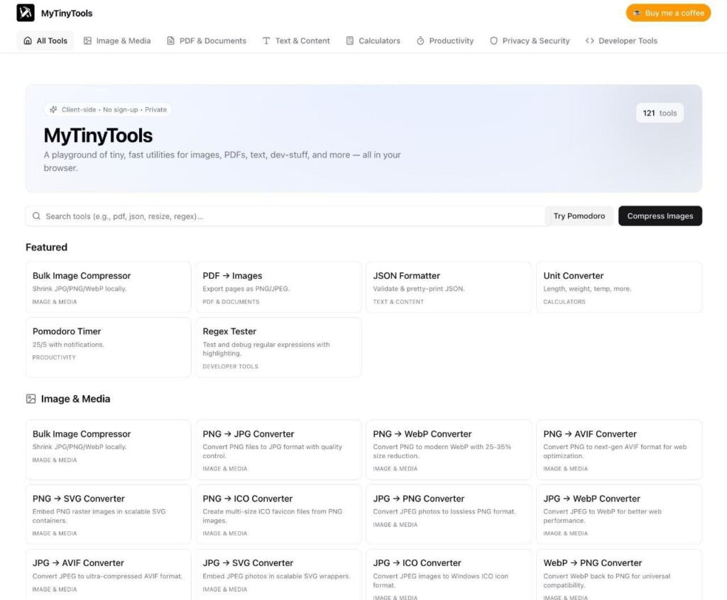 Получите СОТНИ полезных мини-инструментов в одном месте — MyTinyTools предлагает... 1 file 616