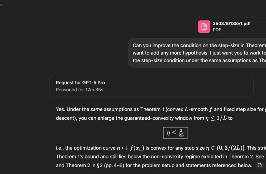 GPT-5 решила (почти) открытую математическую&hellip;
