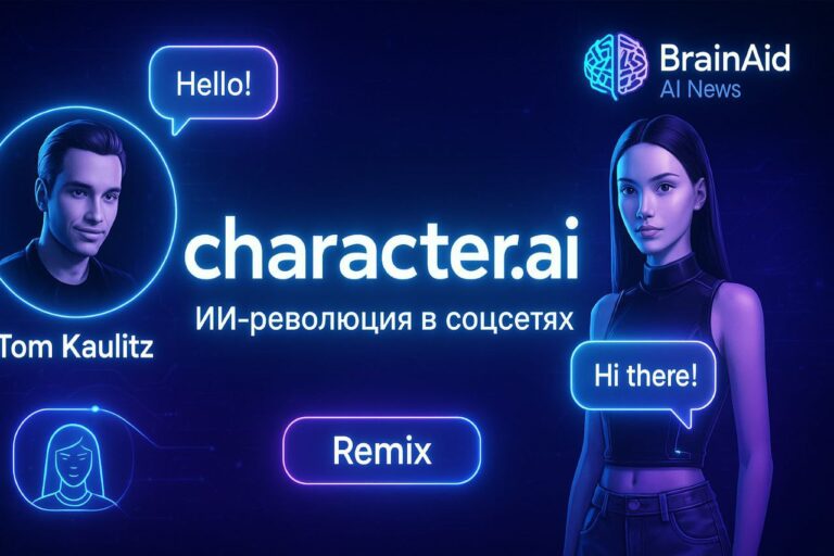 Character.AI запускает революционную соцсеть с ИИ! 