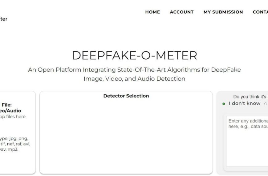 DeepFake-o-meter определит, где реальный контент,&hellip;