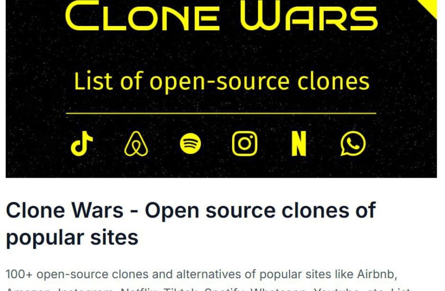 Забираем 100+ клонов популярных сервисов&hellip;