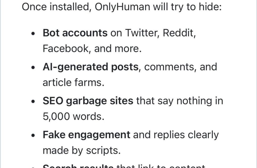 OnlyHuman: фильтр, который очищает интернет&hellip;