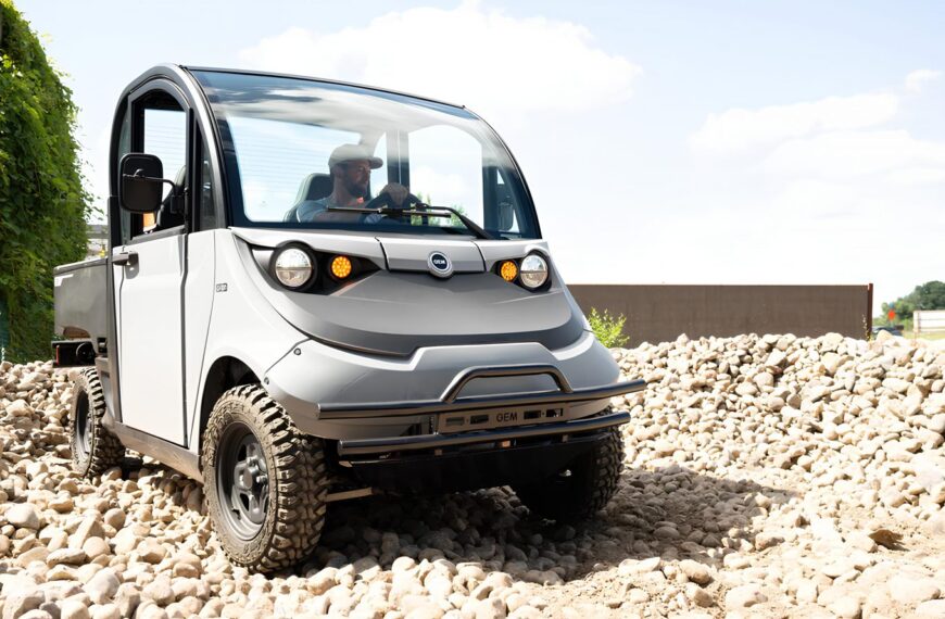 GEM eX: рабочий электромобиль с&hellip;