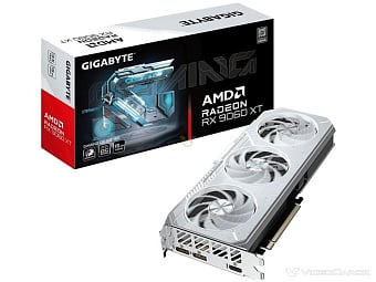 GIGABYTE выпустила белые видеокарты Radeon RX 9070/9060 XT GAMING ICE