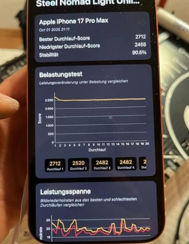 iPhone 17 Pro Max охладили при помощи пяти радиаторов для накопителей M.2