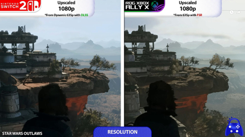 Качество масштабирования на Nintendo Switch 2 без шансов превосходит ASUS ROG Xbox Ally X Качество масштабирования на Nintendo Switch 2 без шансов превосходит ASUS ROG Xbox Ally X