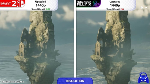 Качество масштабирования на Nintendo Switch 2 без шансов превосходит ASUS ROG Xbox Ally X Качество масштабирования на Nintendo Switch 2 без шансов превосходит ASUS ROG Xbox Ally X