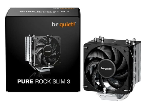 Кулер be quiet! Pure Rock Slim 3 способен охлаждать процессоры с TDP 130 Вт Кулер be quiet! Pure Rock Slim 3 способен охлаждать процессоры с TDP 130 Вт