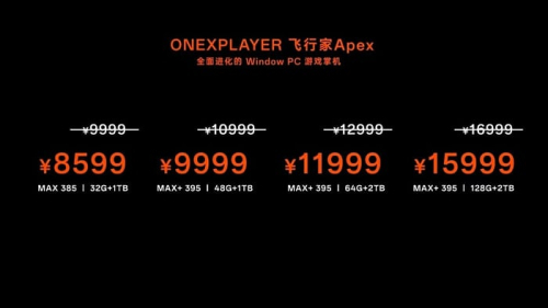 Лучшая конфигурация консоли OneXfly Apex с Ryzen AI MAX+ 395 и СЖО продаётся за $2250