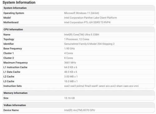 Мобильный процессор Intel Core Ultra&hellip;