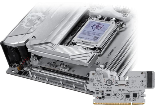 MSI представила компактную материнскую плату MPG X870I EDGE TI EVO WIFI MSI представила компактную материнскую плату MPG X870I EDGE TI EVO WIFI