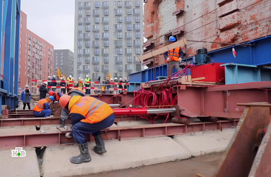 На новый фундамент: как переезжают многоэтажки и коттеджи
