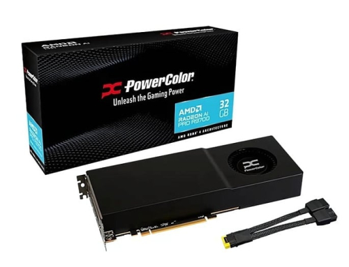 PowerColor в третий раз обновляет дизайн видеокарты Radeon AI PRO R9700 PowerColor в третий раз обновляет дизайн видеокарты Radeon AI PRO R9700