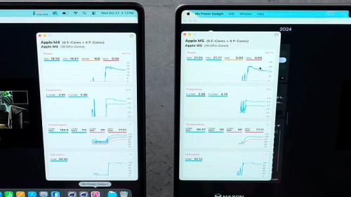 Скорость накопителя в MacBook Pro на M5 утроилась по сравнению с M4