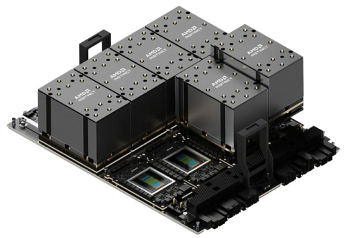 Слух: Samsung будет поставлять память HBM4 для ускорителей AMD Instinct MI450