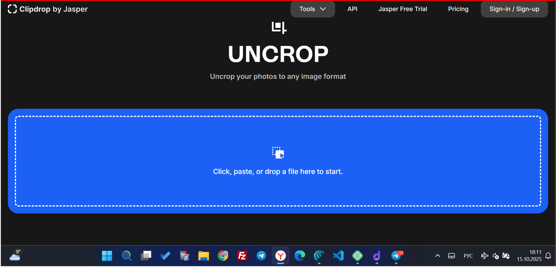 Clipdrop Uncrop