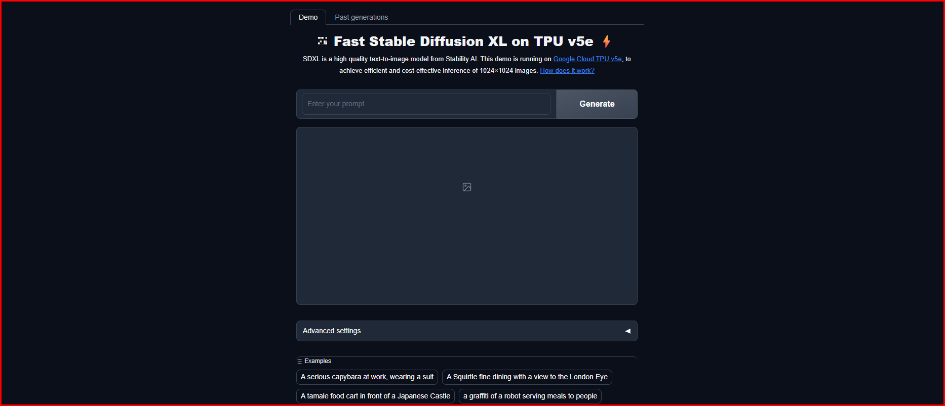 Fast Stable Diffusion XL