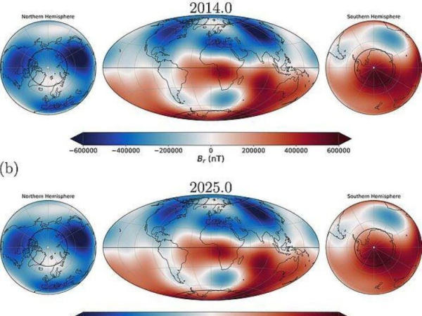Загадочная «вмятина» в магнитном поле&hellip;