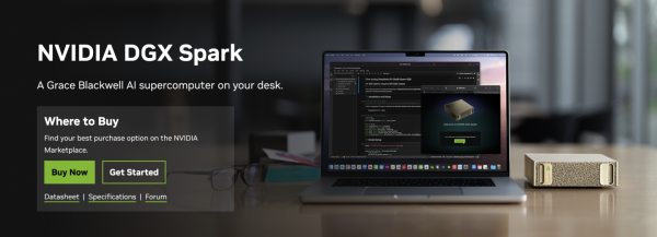 Рис. 2 Скриншот рекламного баннера с сайта Nvidia [3].