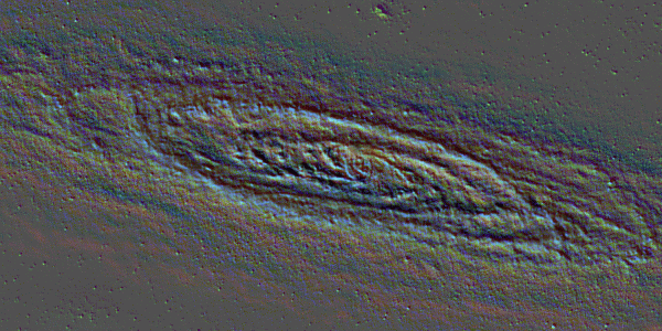 Рис. 3. Обработка изображения галактики M31 Андромеда с целью выявления наиболее явных градиентов яркости. Рис. 3. Обработка изображения галактики M31 Андромеда с целью выявления наиболее явных градиентов яркости.