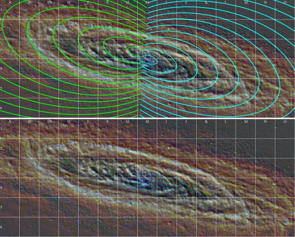 Рис. 6. Спираль спутника СМЧД Z2. Кольцевая часть исключена. Рис. 6. Спираль спутника СМЧД Z2. Кольцевая часть исключена.