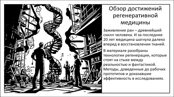 «Умные» повязки и стволовые клетки. Актуальные возможности регенеративной&hellip;